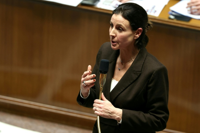 La ministre chargée des Personnes handicapées, Charlotte Parmentier-Lecocq, le 2 décembre 2025 à Paris. ( AFP / Thomas SAMSON )