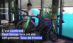 Cyclisme: Paul Seixas espère "briller" sur le Tour de France cet été