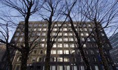 Photo d'archives de la banque centrale suédoise, photographiée à Stockholm