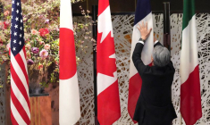 Préparation d'une réunion du G7