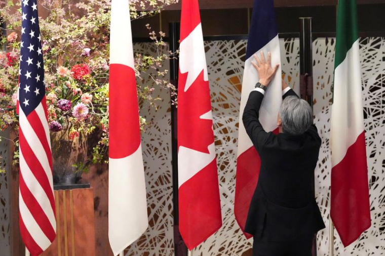 Préparation d'une réunion du G7