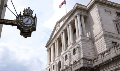 Le bâtiment de la Banque d'Angleterre (BoE), à Londres