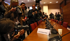 A Paris le 20 mai 2025. ( AFP / ANNE-CHRISTINE POUJOULAT )