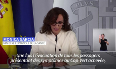 Hantavirus: les trois cas suspects ont été évacués du navire