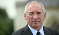 Le Premier ministre François Bayrou au château d'Angers le 24 juillet 2025 ( AFP / Damien MEYER )