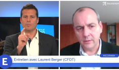 Laurent Berger (CFDT) : "Le report de l'âge de départ à la retraite à 65 ans est injuste !"