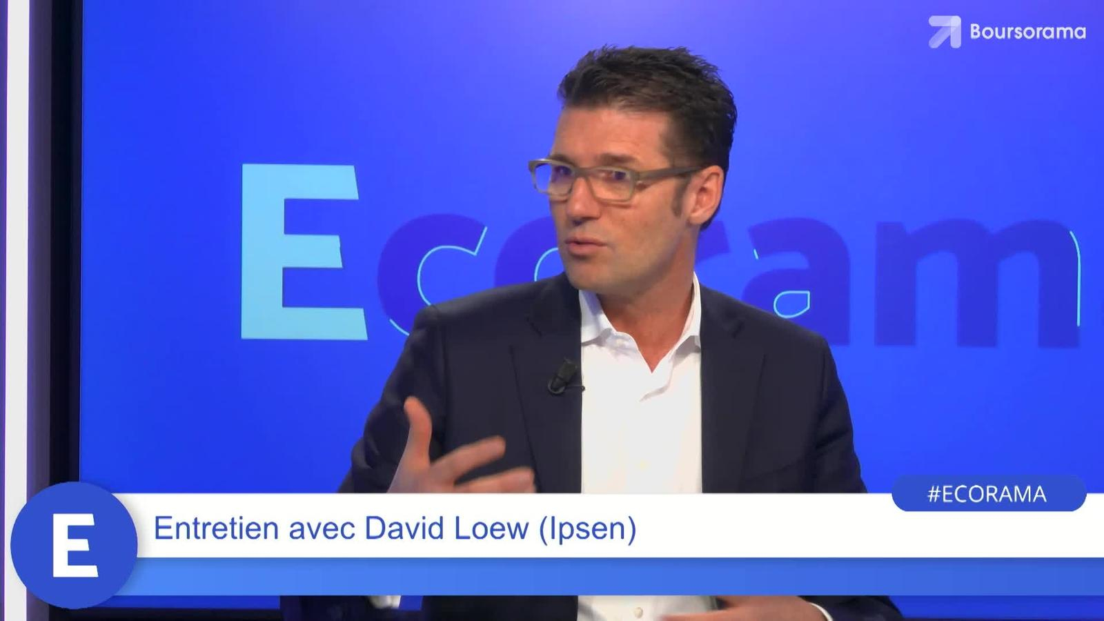 David Loew (DG d'Ipsen) : "Notre action a un potentiel pour croitre encore beaucoup plus !"