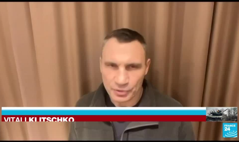 Guerre en Ukraine : "des groupes de sabotages opèrent à Kiev", assure Vitali Klitschko