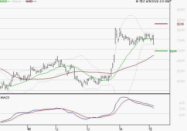 ALTEN : Une consolidation vers les supports est probable