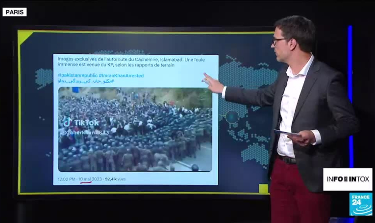 Le Pakistan secoué par les manifestations et les infox