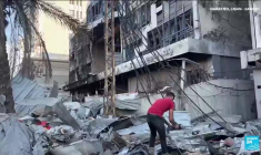 Cessez-le-feu au Liban : Des habitants de Nabatieh retournent dans leur quartier ravagé par les bombardements