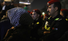 Manifestation de soutien aux Palestiniens de Gaza, à Amman