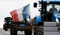 Photo d'archives: Manifestations nationales d'agriculteurs en France