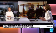 En Russie, 1 400 arrestations lors des mobilisations pro-Navalny