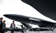Un futur concept de missile fabriqué par MBDA présenté au salon du Bourget