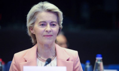 Ursula von der Leyen, présidente de la Commission européenne, rencontre la Conférence des présidents du Parlement européen à Strasbourg