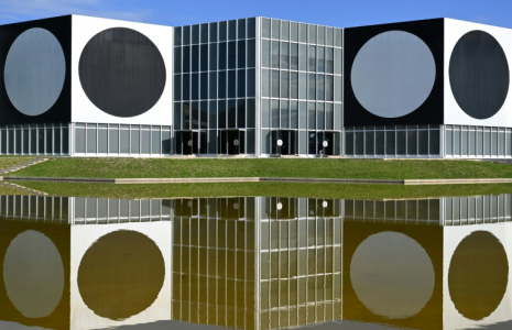 La Fondation Vasarely à Aix-en-Provence, dans le sud de la France, en novembre 2021 ( AFP / Nicolas TUCAT )