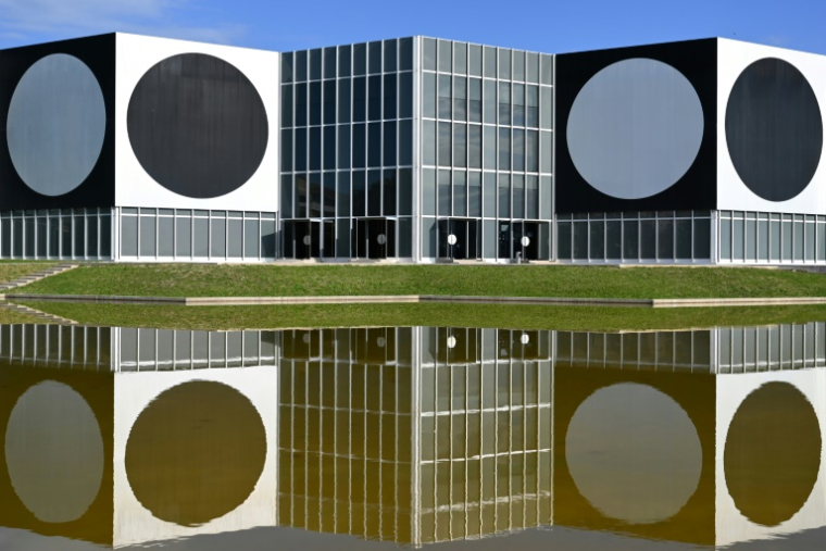 La Fondation Vasarely à Aix-en-Provence, dans le sud de la France, en novembre 2021 ( AFP / Nicolas TUCAT )