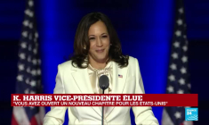 REPLAY - Discours de Kamala Harris, vice-présidente élue des États-Unis