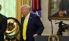 Une jeune fille s'évanouit à la Maison Blanche pendant un événement avec Trump