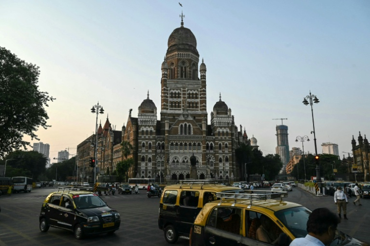 Le bâtiment de la muncipalité de Bombay, le 9 octobre 2026  ( AFP / Indranil MUKHERJEE )