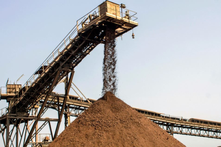 acheminement du minerai Eramet (crédit photo : Eramet group médias / )