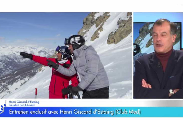 "Pour l'instant on ne voit pas d'impact significatif du ralentissement économique chinois sur notre activité !", selon Henri Giscard d'Estaing (Club Med)