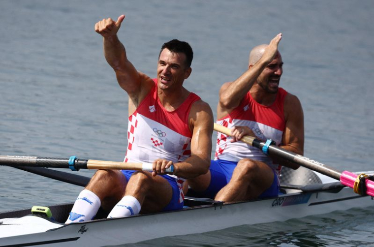 JO - Aviron (H) - La Croatie médaillée d'or en deux de pointe