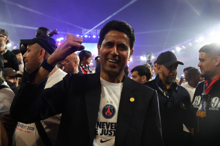Nasser Al-Khelaïfi dénonce le comportement des casseurs suite au sacre