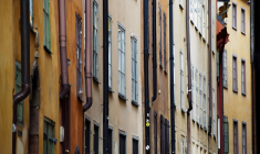 Des immeubles de la vieille ville de Stockholm (photo d'illustration) ( AFP / JONATHAN NACKSTRAND )