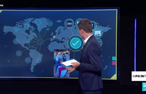 Non, il n’y a pas eu de nuées de drapeaux étrangers au soir du second tour des législatives