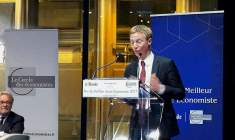 Antoine Boizo est le 19e lauréat du prix de meilleur jeune économiste de France pour son travail sur les dépenses publiques françaises et plus particulièrement, sur les retraites