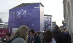 JO-2026: les spectateurs enthousiastes à Cortina avant la cérémonie d'ouverture
