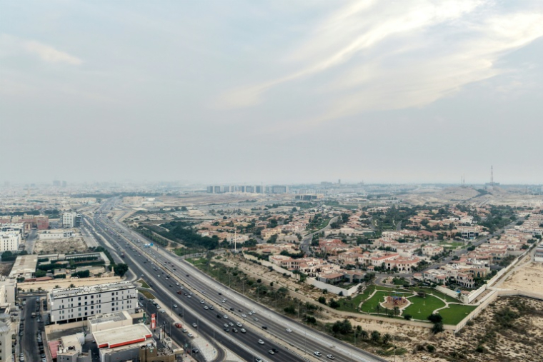 Vue aérienne de la ville de Dhahran, dans l'est de l'Arabie saoudite, le 14 octobre 2026 ( AFP / - )