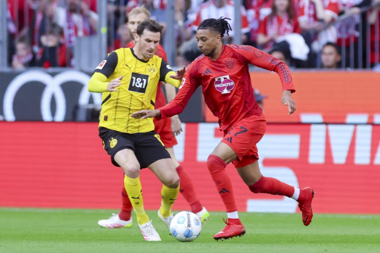 Le Bayern Munich tenu en échec par le Borussia Dortmund