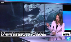 La fonte des glaciers suisses s'accélère, sous l'effet du changement climatique