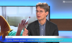 "Notre addiction compulsive aux smartphones n'est pas le fruit du hasard, mais le résultat d'un modèle économique !", selon Bruno Patino (Directeur éditorial d'Arte France)