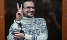 L'opposant russe Ilia Iachine lors de son procès