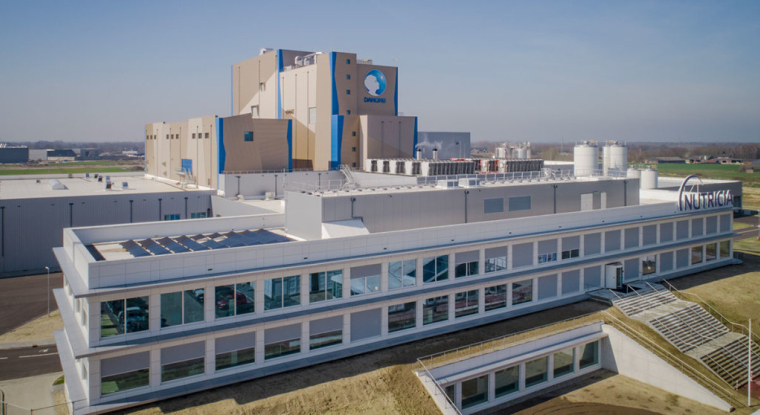 L'action Danone est stable sur un an. (© Danone)