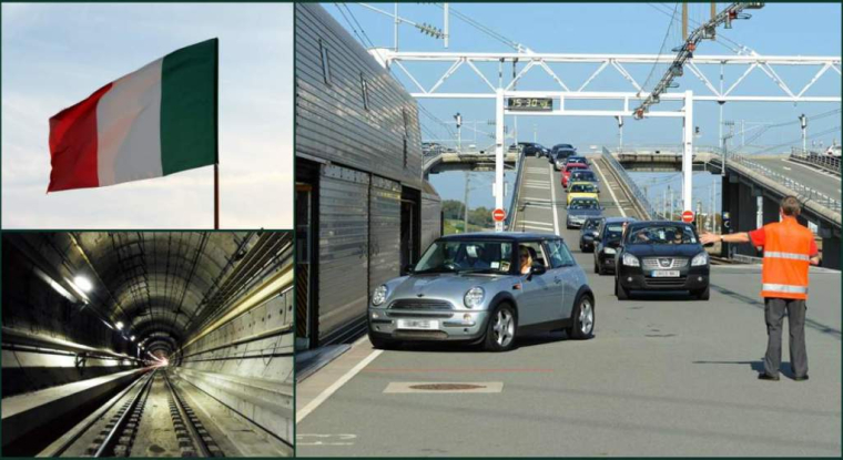 Cette entrée au capital du groupe italien renforce l'aspect spéculatif du titre. (© Eurotunnel / cc Conan)