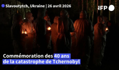 Malgré la guerre, l'Ukraine commémore les 40 ans de la catastrophe de Tchernobyl