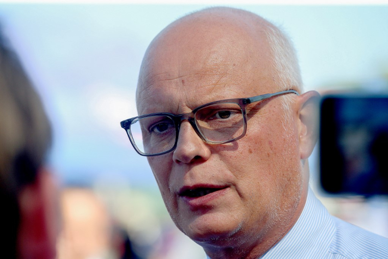 Édouard Philippe à Châlons-en-Champagne, le 6 septembre 2023. ( AFP / FRANCOIS NASCIMBENI )