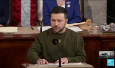 Guerre en Ukraine: Volodymyr Zelensky devant le Congrès américain