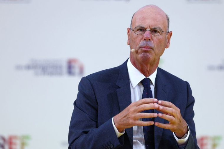 Le ministre français de l'Économie, des Finances, de la Sécurité industrielle et du Numérique, Eric Lombard