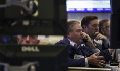 Des opérateurs à la Bourse de New York, le 30 octobre 2025 ( AFP / ANGELA WEISS )