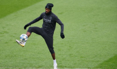 L'entraînement du Paris Saint-Germain