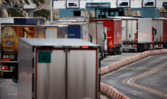 LES ROUTIERS BRITANNIQUES FONT ÉTAT D'UNE CHUTE DE 68% DES EXPORTATIONS VERS L'UE EN JANVIER