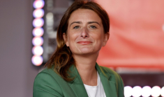 La secrétaire nationale des Ecologistes, Marine Tondelier, à la fête de l'Humanité Bretigny-sur-Orge(Essonne) le 13 septembre 2025 ( AFP / Ian LANGSDON )
