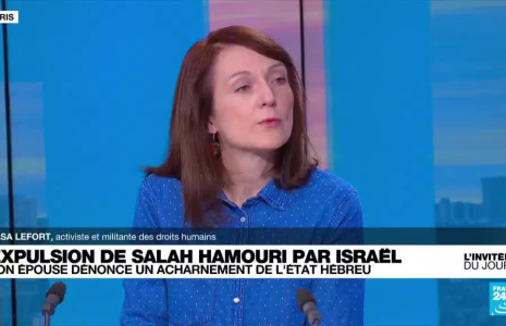 Elsa Lefort, épouse de Salah Hamouri : "Nous voulons que la France agisse pour éviter son expulsion"