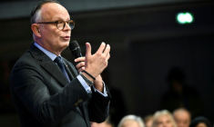 Le président d'Horizons et candidat à sa réélection au Havre Edouard Philippe, au Havre en Seine-Maritime, le 11 février 2026 ( AFP / Lou BENOIST )